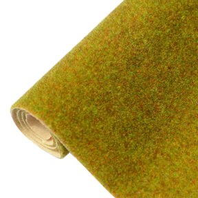Декоративный искусственный мох, 20х30 см, желто-зеленый
