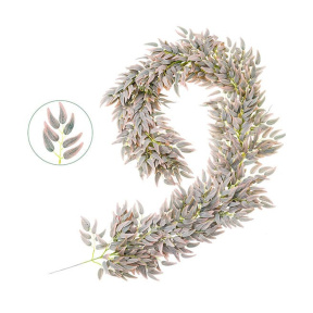 Декоративная гирлянда "Ива" 2 м, цвет пудровый