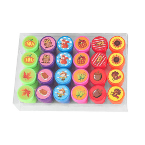 Set ștampile pentru copii Toamnă, 24 buc