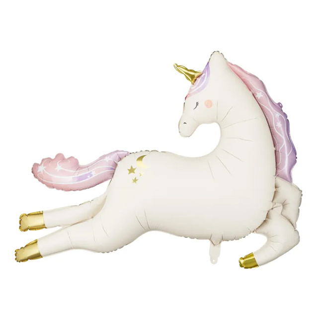 Balon folie figurină Unicorn, 126 x 106 cm (49,6 x 41,7)