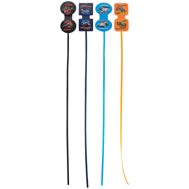 Semne de carte magnetice cu lasso Hot Wheels, 4 buc