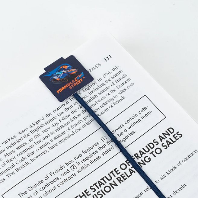 Semne de carte magnetice cu lasso Hot Wheels, 4 buc