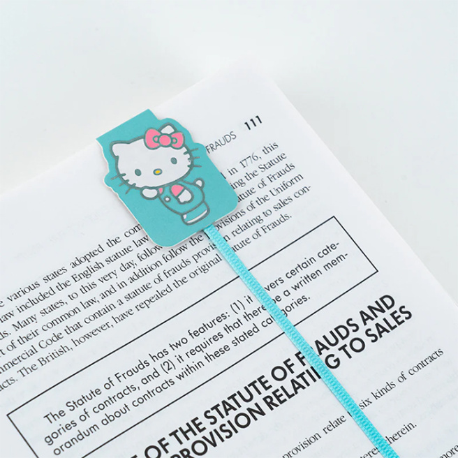 Набор магнитных закладок-ляссе Hello Kitty 4 шт