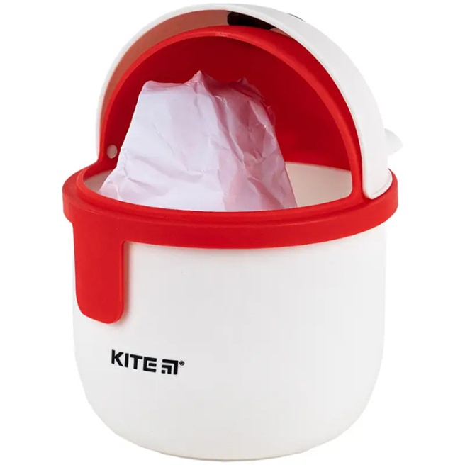 Настольный контейнер для мусора Kite, белый