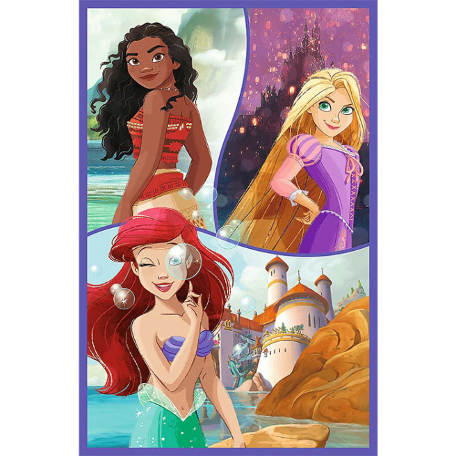 Пазлы "3x80" - Princesses friends