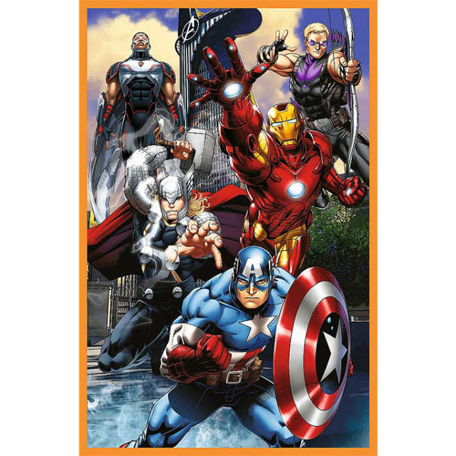 Пазлы "3x80" - Disney Marvel The Avengers
