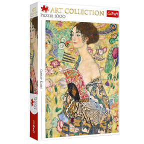 Пазлы "1000 Art Colection" - Gustav Klimt - Lady with fan