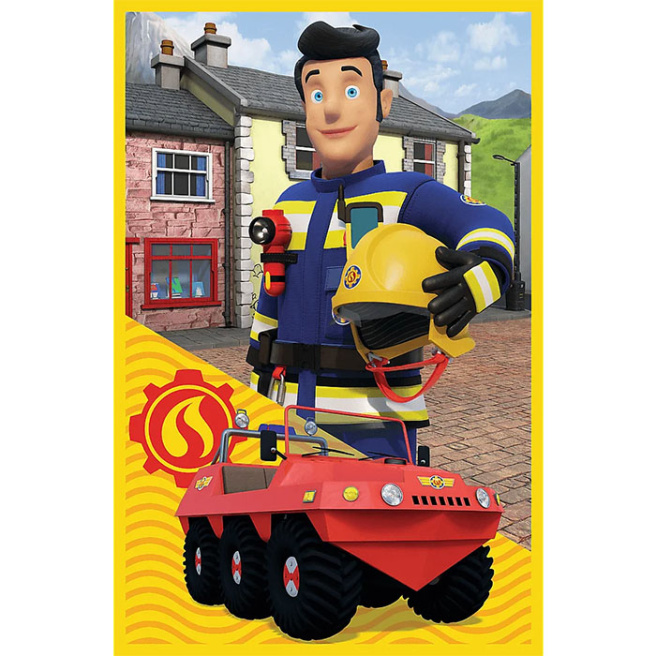 Пазлы "3x50" - Fireman Sam