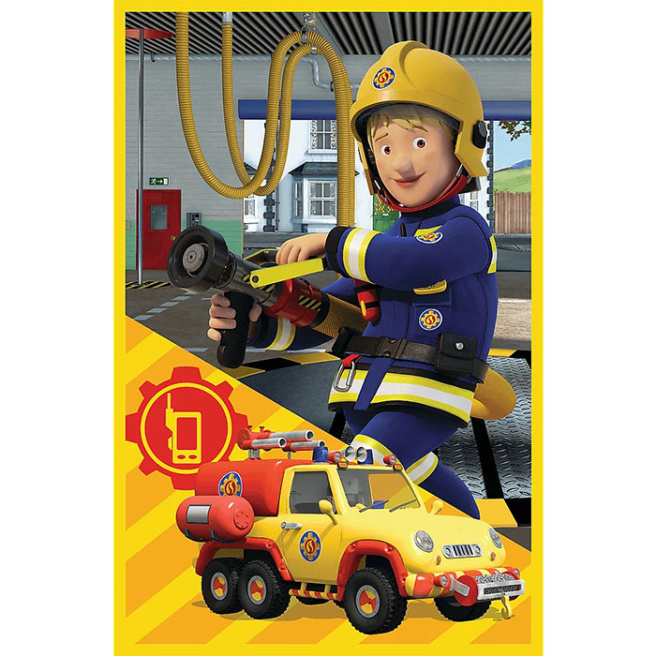 Пазлы "3x50" - Fireman Sam