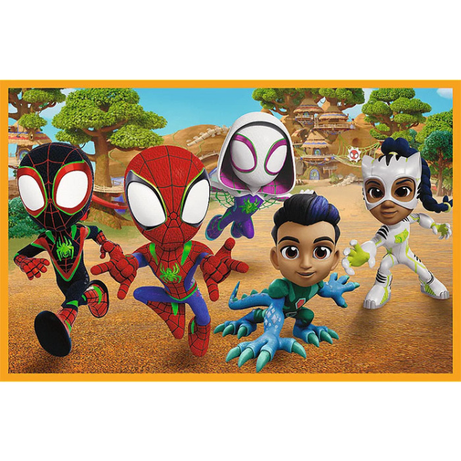 Пазлы "2x24" -Spidey and his Amazing Friends Marvel