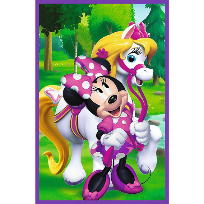 Пазлы "3x80" - Minnie and friends