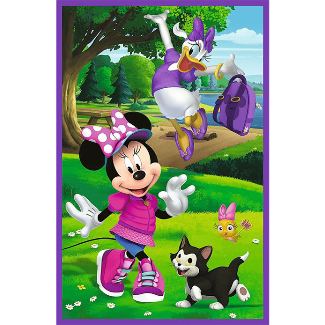 Пазлы "3x80" - Minnie and friends