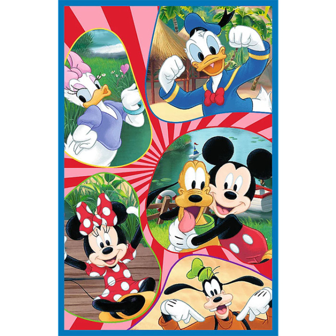 Пазлы "3x80" - Disney Mickey Mouse and Friends