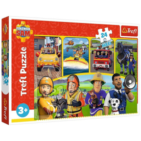 Пазлы "24 Maxi" - Fireman Sam and friends / Prism A&D Fireman Sam
