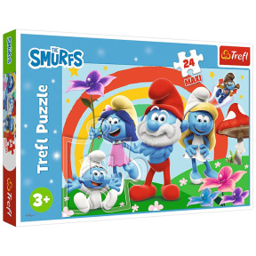 Пазлы "24 Maxi" -  Smurf day / The Smurfs