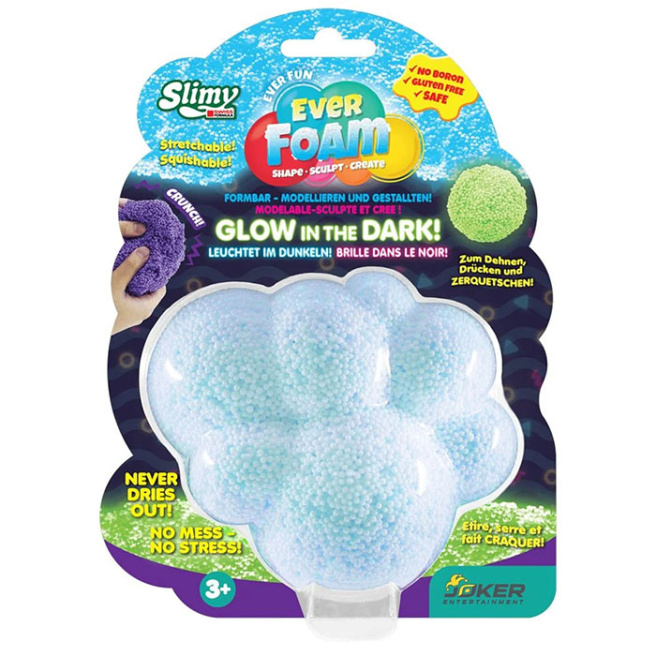 Slime Ever-Foam Glow in the dark în sortiment