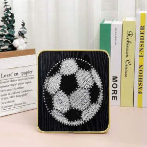 Творческий набор. Изонить 20x20. "Футбольный мяч"