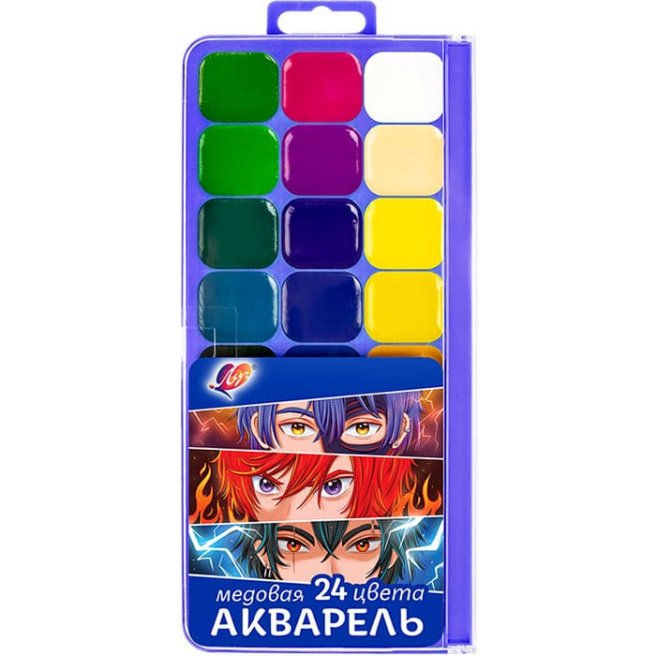 Акварель 24 цвета Аниме