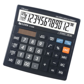 Калькулятор настольный Eleven CT 555N (130×136×28) (12-разр)