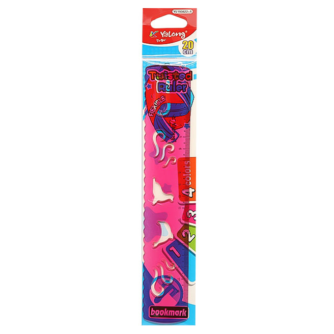 Riglă din plastic Flexi 20 cm