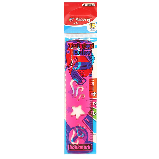 Riglă din plastic Flexi 15 cm