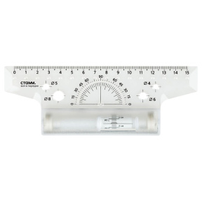 T-pătrat 15 cm STAMM, rolă din plastic