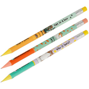 Creion mecanic MESHU "Jucy cats", 0.7 mm