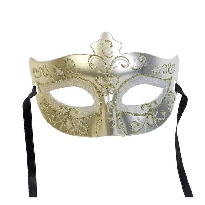Halloween, Mască carnaval argintie