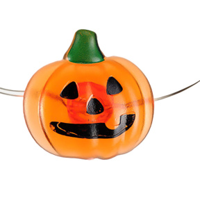 Halloween, Ghirlandă LED Dovleci, 2 m, 20 lumini