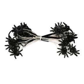 Halloween, Ghirlandă LED Păianjeni, 2 m, 20 lumini