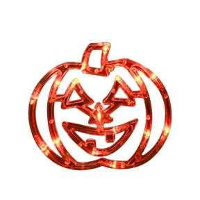 Halloween, Decor suspendat LED Dovleac