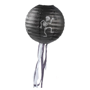 Halloween, Lampion din hârtie, negru