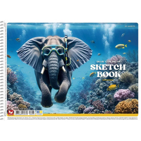 Album pentru schițe А4 Draw your dream, 30 foi 120 g/m2