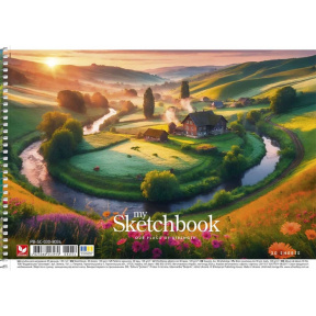 Album pentru schițe А4 Nature, 30 foi 120 g/m2