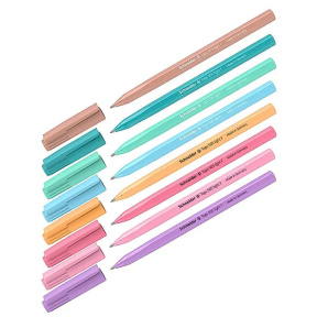 Ручка SCHNEIDER TOPS F 505 корпус ассорти пастель, синяя 0,5 мм