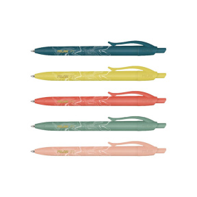 Ручка MILAN на кнопке "P1 FUN", 1 мм синяя