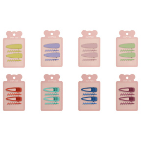 Set Păr MESHU Agraf + Acul Bobby, Asortat, 4 buc.