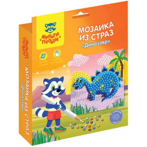 Mozaic din strasuri "Dinozaur" de la Multi-Pulti