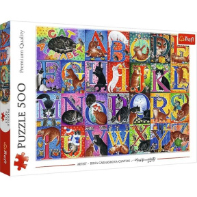 Puzzle "500" - Cats Alphabet