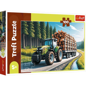 Puzzle "100” Tractor forestier