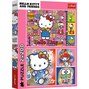Puzzle "2x200" Hello Kitty and friends