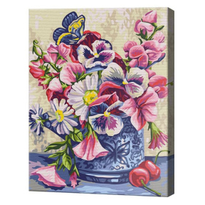 Полевые цветы, 30x40 см, картина по номерам