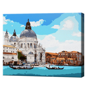 Солнечный день в Венеции, 30x40 см, картина по номерам