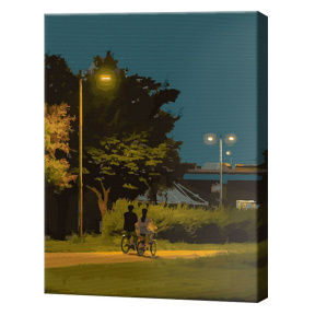 Вечерняя прогулка, 40х50 см, картина по номерам