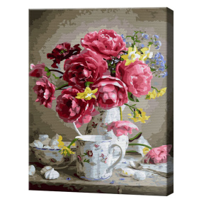 Необычный букет, 40x50 см, картина по номерам