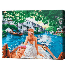 Экзотический отдых, 40x50 см, картина по номерам