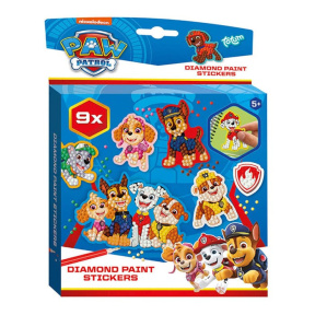 Наклейки с алмазной мозаикой Paw Patrol (9 шт)