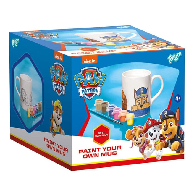 Paw Patrol Pictează propria cană
