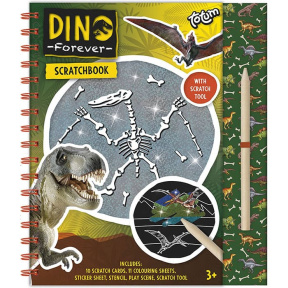 Скретчбук Dino