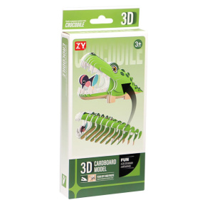 Puzzle 3D "Crocodil"